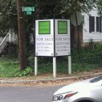 Alpharetta Real Estate Signs post panel outdoor real estate 150x150