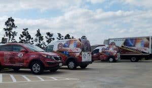 custom commercial fleet vehicle graphics